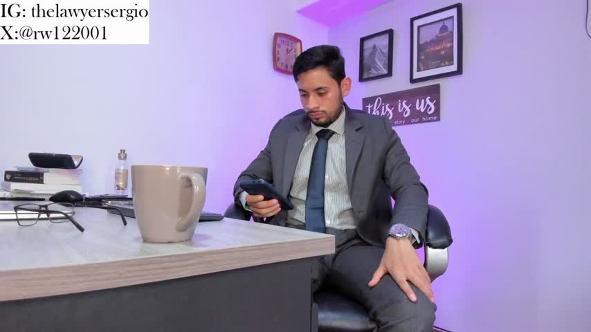 SERGIO THE SEX LAWYER's Live Cam